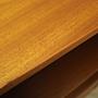 Teak bookcase 1970s 8