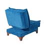 Kelebek Schlafsofa Set Holz Dunkelblau 9