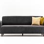 Noya Sofa Sitzer Chenille Anthrazit 4