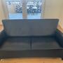 Alta Sofa Leder Schwarz 1