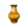 Vintage Vase Keramik Braun  0