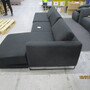 Tyme Sofa Récamiere Rechts Feingewebe Anthrazit 1