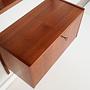 Teak shelf Brown 1960s 12
