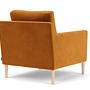 Astha Sessel Velour Matt Amber 1