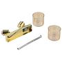 Deckenleuchte KOLIND 2-Flammig Metall Gold 4