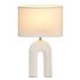 Glow Of Purity Tischleuchte Keramik Beige 1-flammig 0