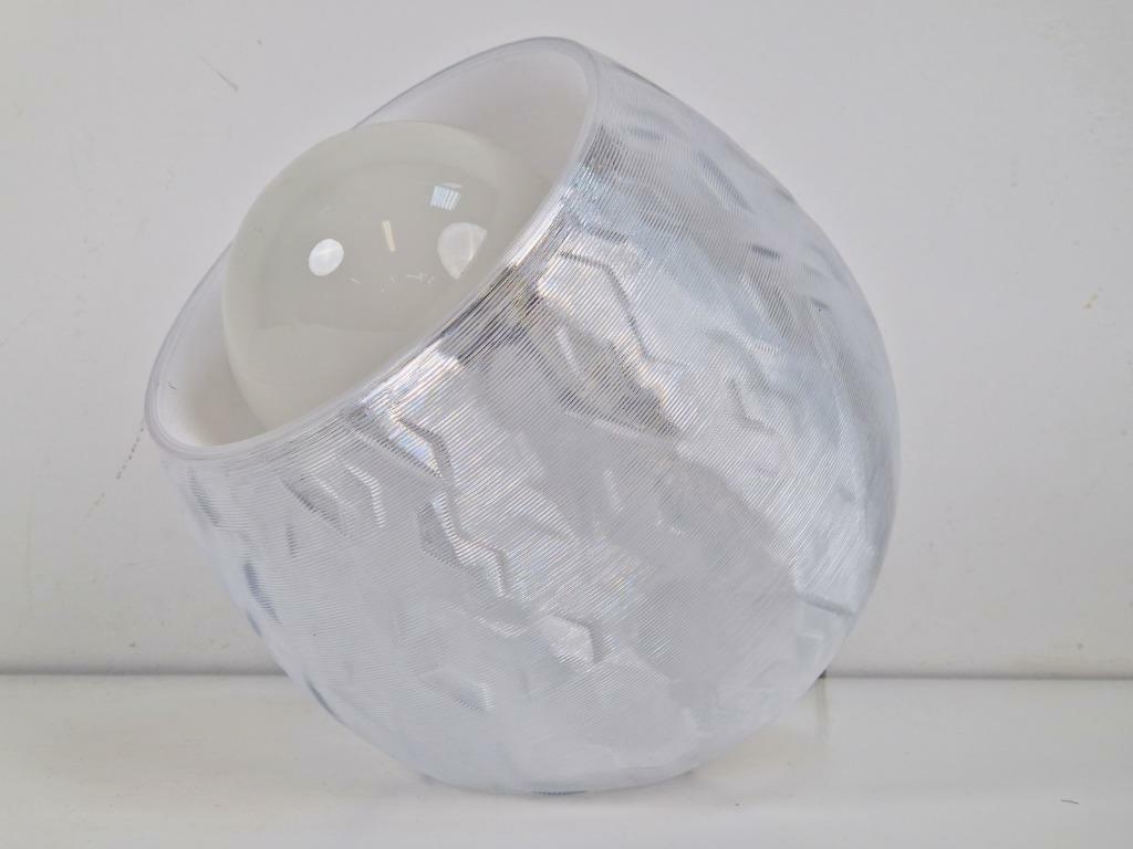 Vintage MyCreation Shell One Tischleuchte Weiß Silber 4