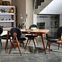 Touch Dining table set 5-piece. Linen Anthracite 0