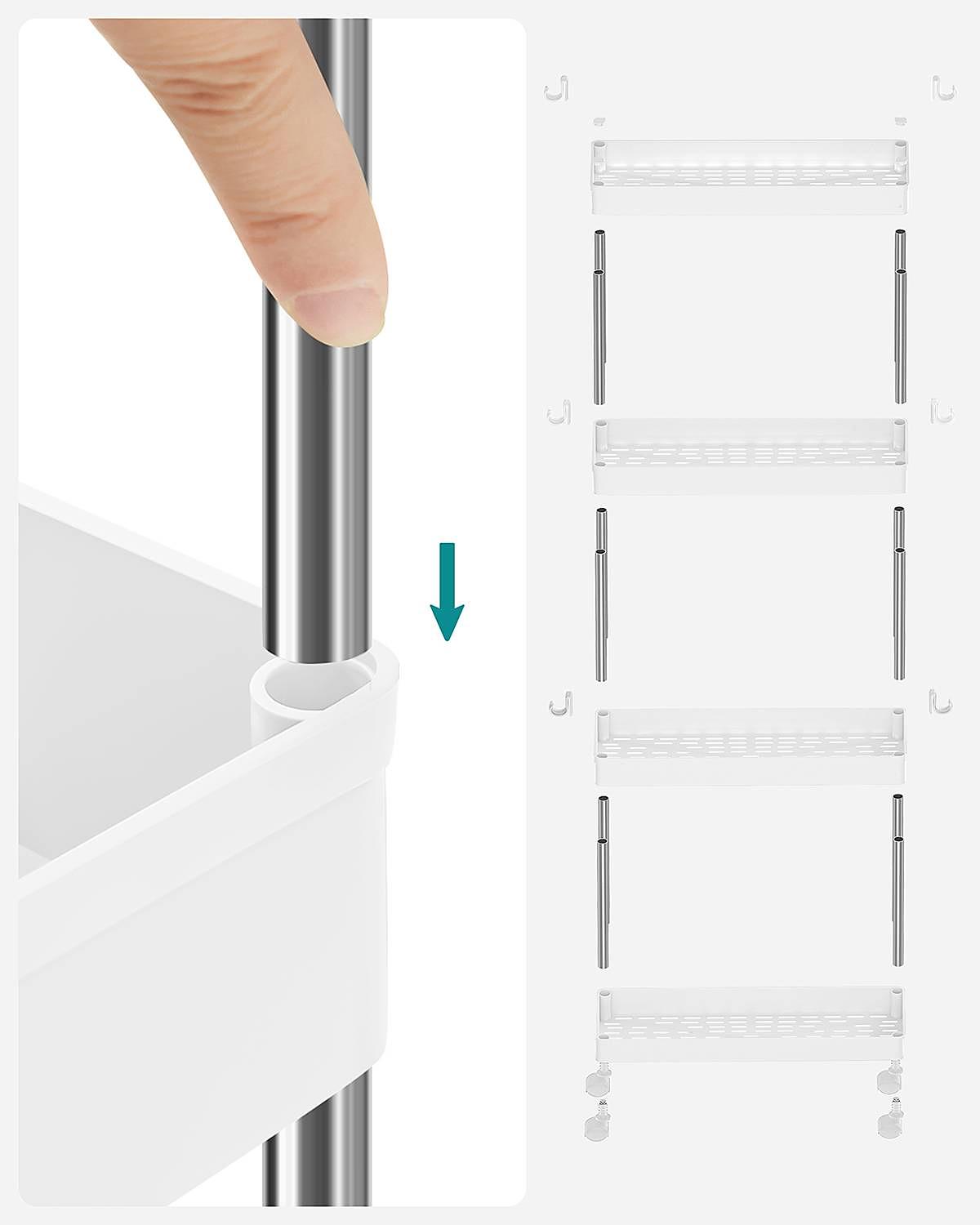 Brock Badregal Weiß  4
