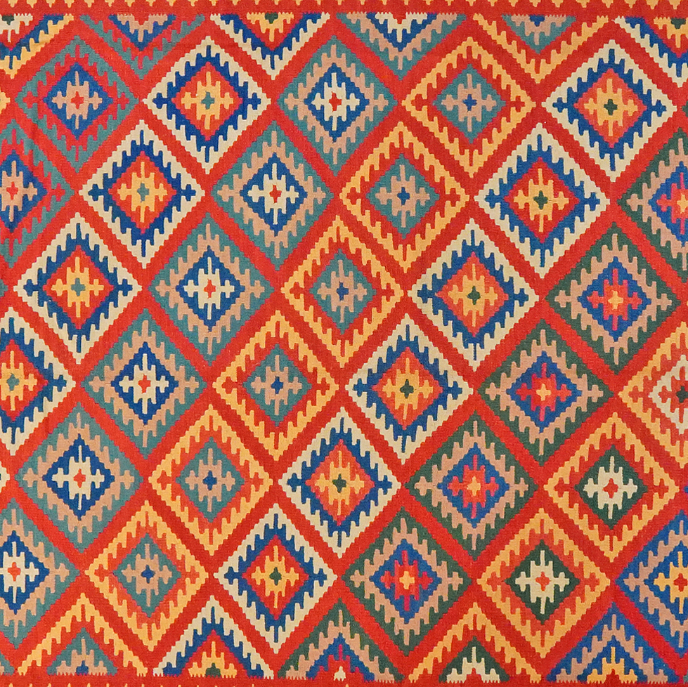 Kilim Gashgai Rug Multicolored 2