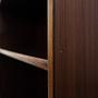 Mahogany Buchregal 1970 Jahre 12