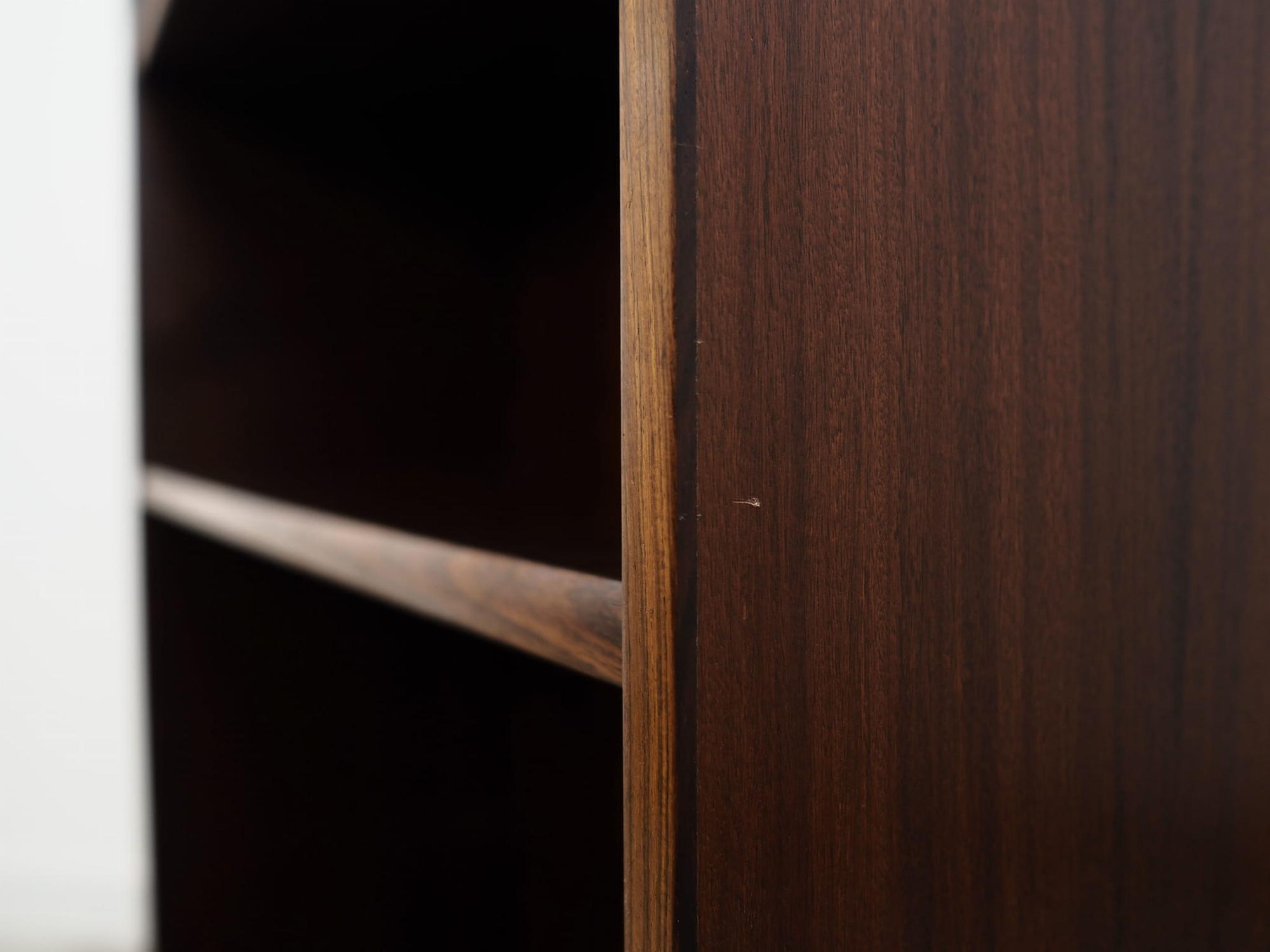 Mahogany Buchregal 1970 Jahre 12