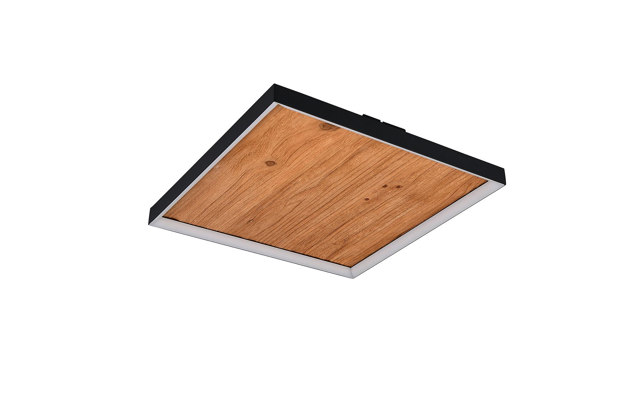 LED ceiling light Kalea 1-light pine iron 4