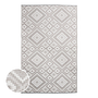Ethno I In-/ Outdoorteppich Grau 0