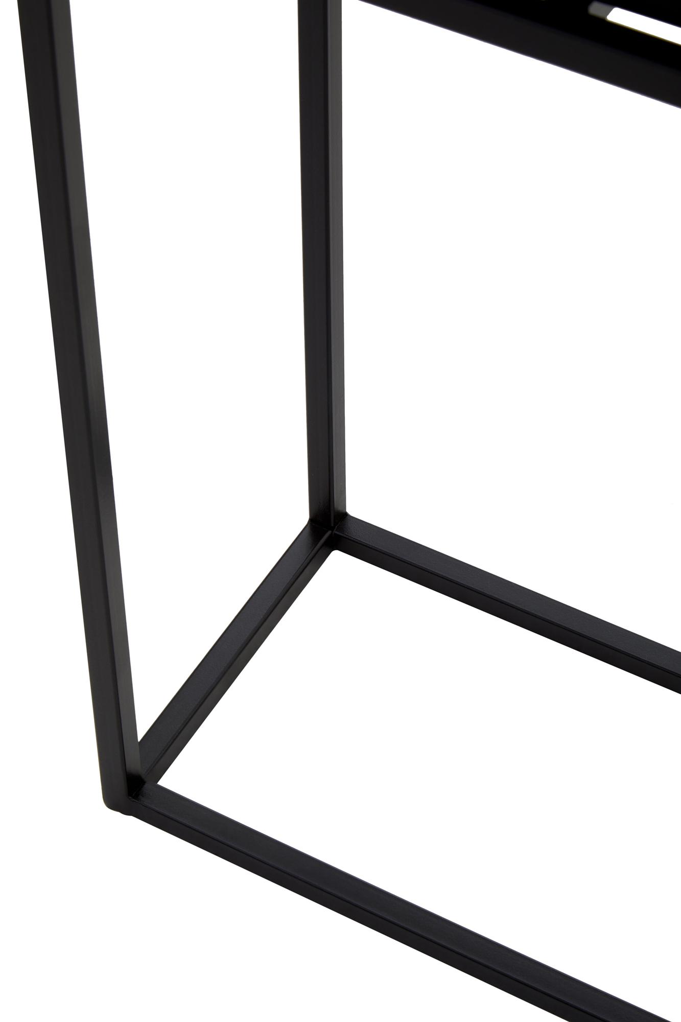 Asher Standpflanzenkasten Schwarz
 4