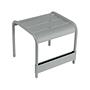 Luxembourg Beistelltisch Aluminium Grau 0