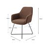 Hiroo Esszimmerstuhl Rustic Rye 4