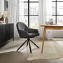 Scebel Swiveling Armchair Anthracite 0