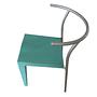 4x Dr. Glob Chair Metal Turquoise Black 0