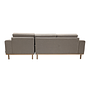 Vilmar Sofa mit Récamiere Links Agnes Brown 10