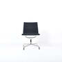 Eames EA 105 Stuhl Stoff Schwarz  2