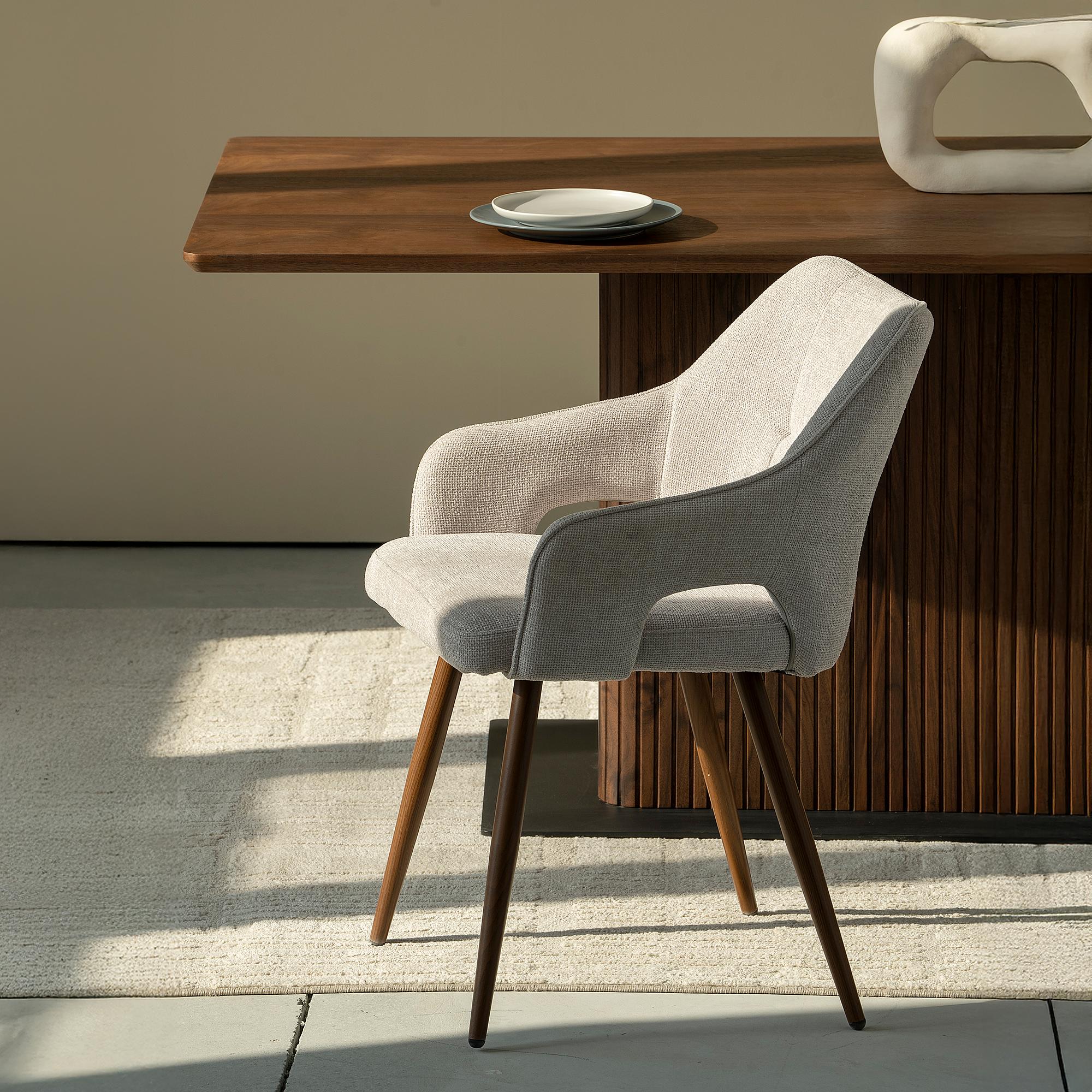 2x Esszimmerstuhl Zerbion Hellbraun 4