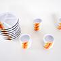 Serving set 70s, made in Italy 5