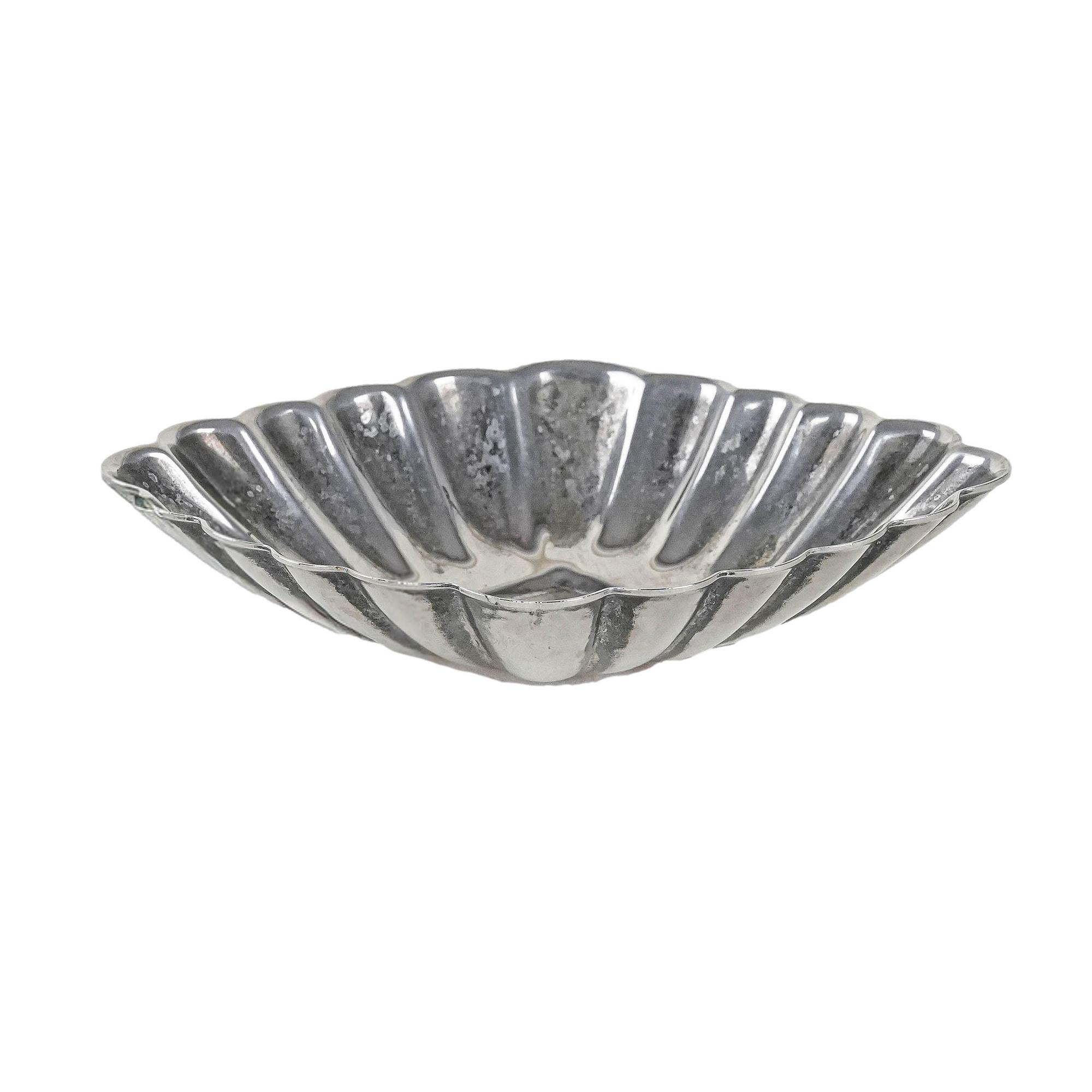 Metallplatte Silber 0