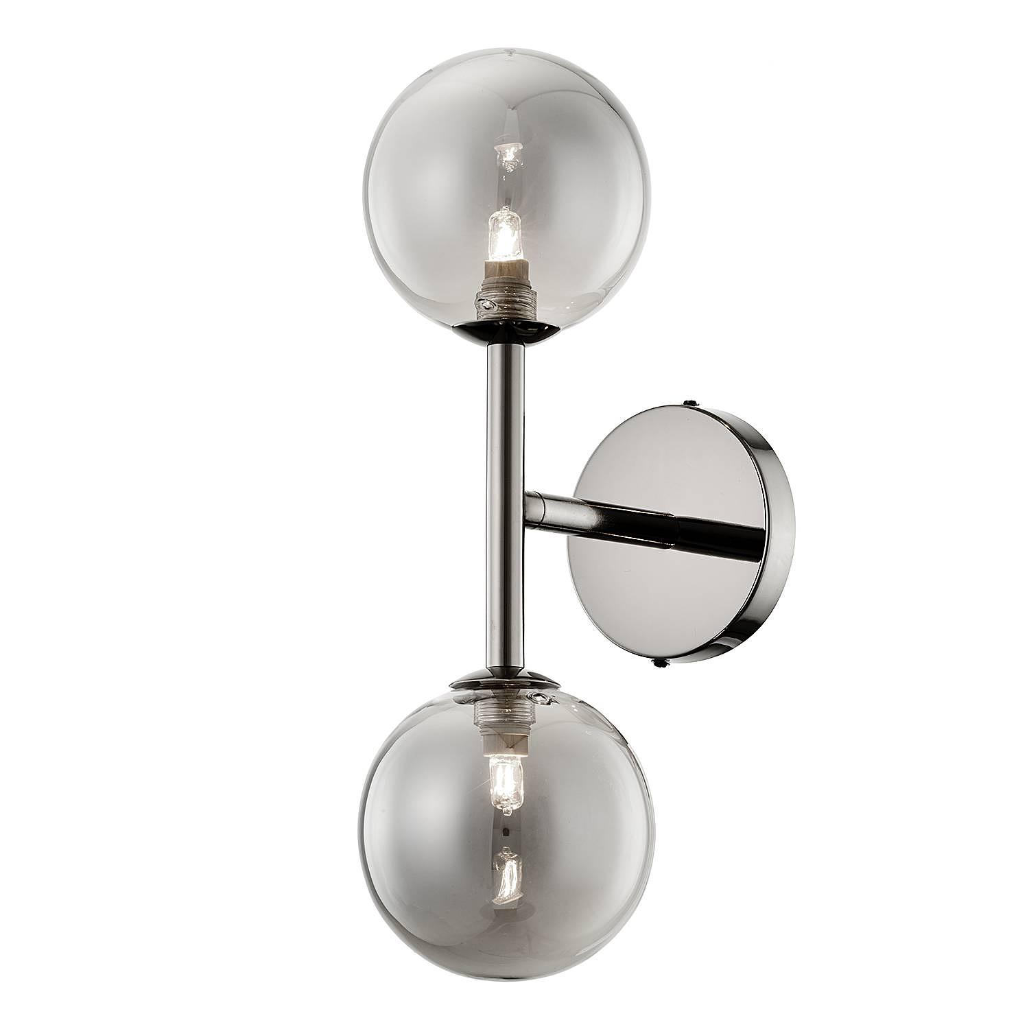 KJUL Wandleuchte Metall Grau 0