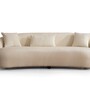 Modernes Sofa 3-Sitzer Beige 2