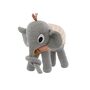 Ramboline Elephant Plüschtier Baumwolle Grau 0