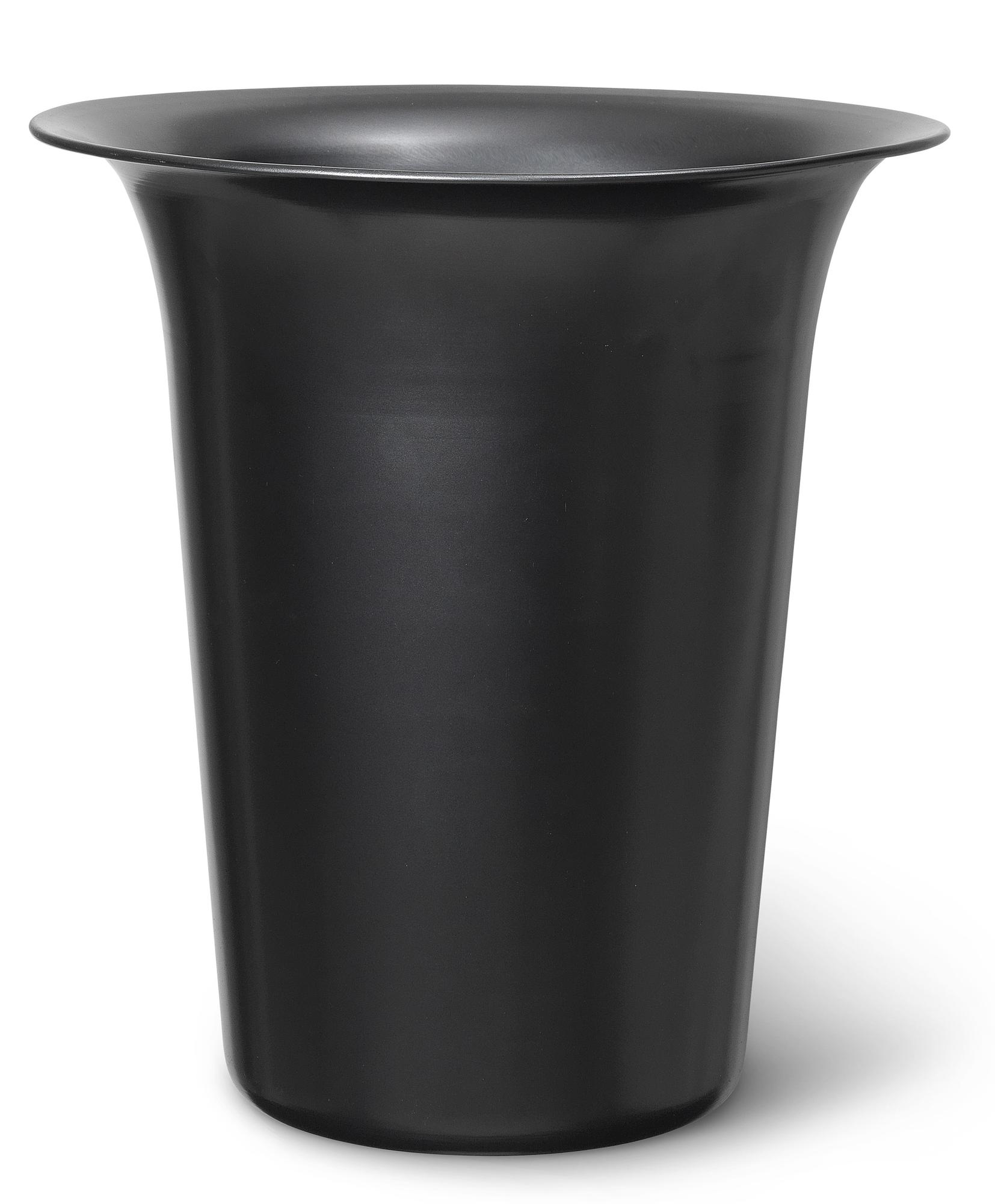 Spun Alukorb Geschwrärztes Aluminum Schwarz 0