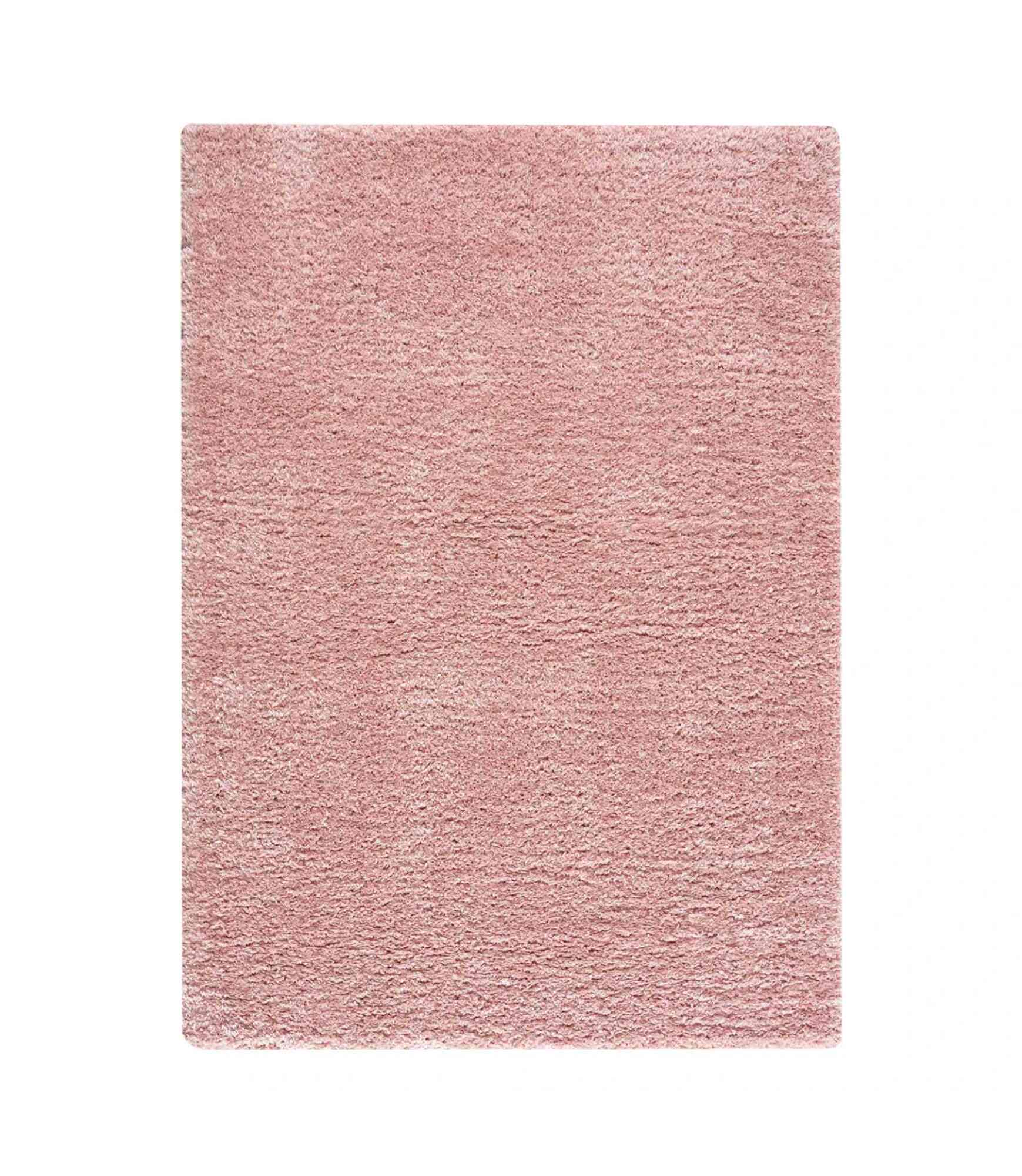 Hochflorteppich Rosa 0