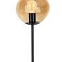 Lampada da tavolo vetro ambra 1
