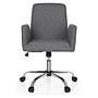 FLOW Office chair Swivel with casters Fabric Grey 0