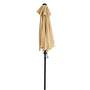 Sonnenschirm Aluminium Polyester Beige 1