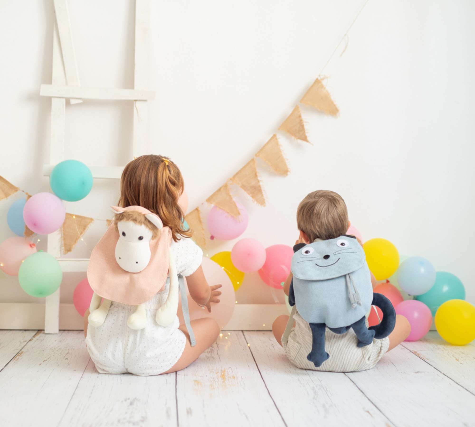 Monito Backpack Cotton Pink 7