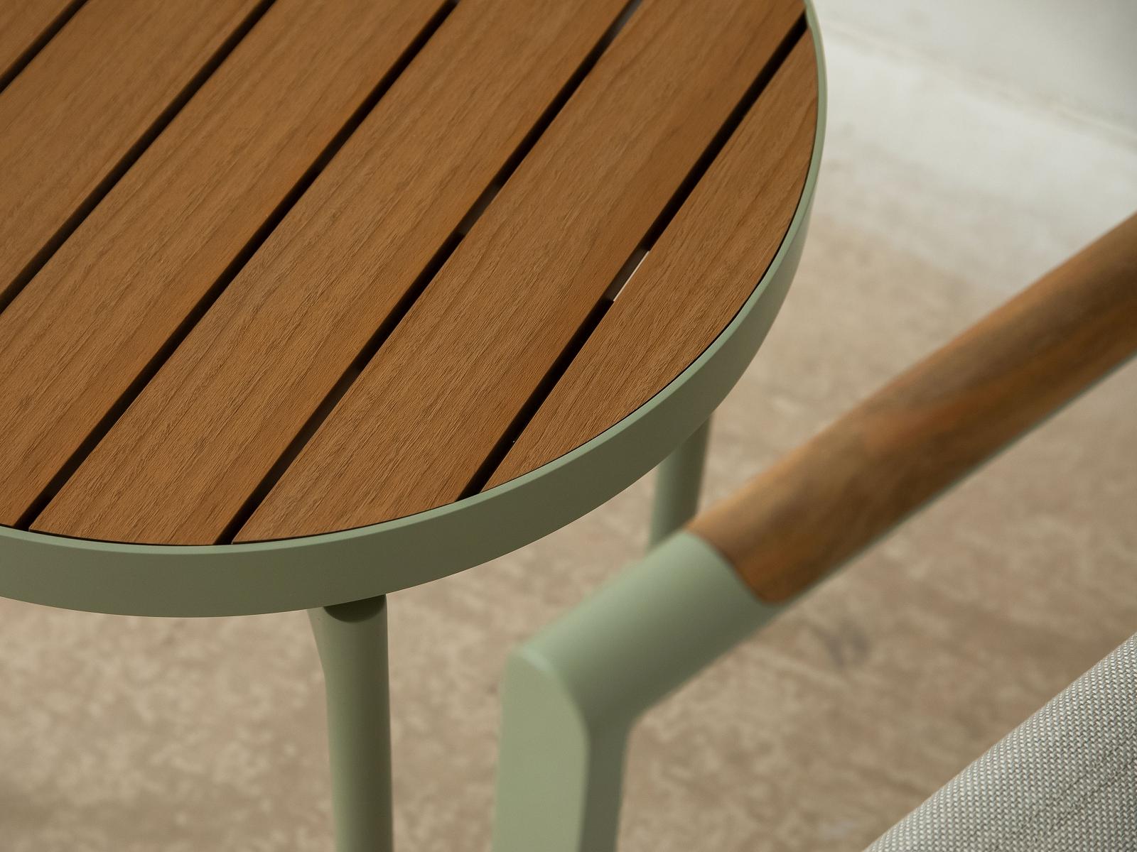 Pada Gartentisch Kunststoff Braun 4