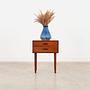Teak nightstand, Danish design, 1970s, 1