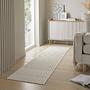 Elton Stripe Läufer Ivory 60 x 240 cm 0