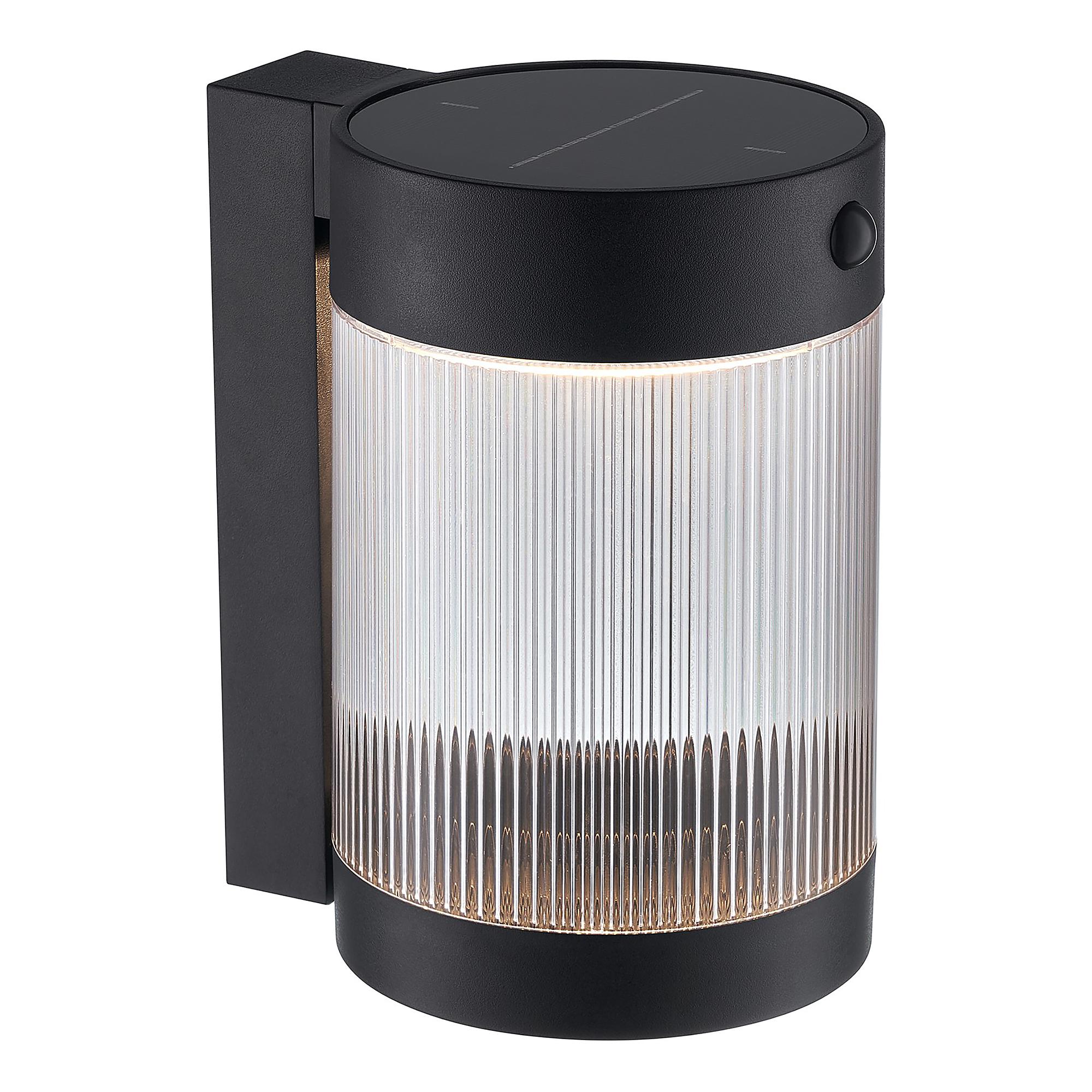 Außenwandleuchte Coupar Schwarz Polycarbonat 14 x 22 x 18 cm 3