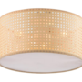 Ceiling light paper metal brushed 0
