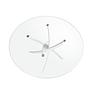 Round dining table
Glass
Steel
White 4