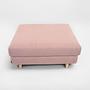 Tyme Hocker Textil Rosa 0