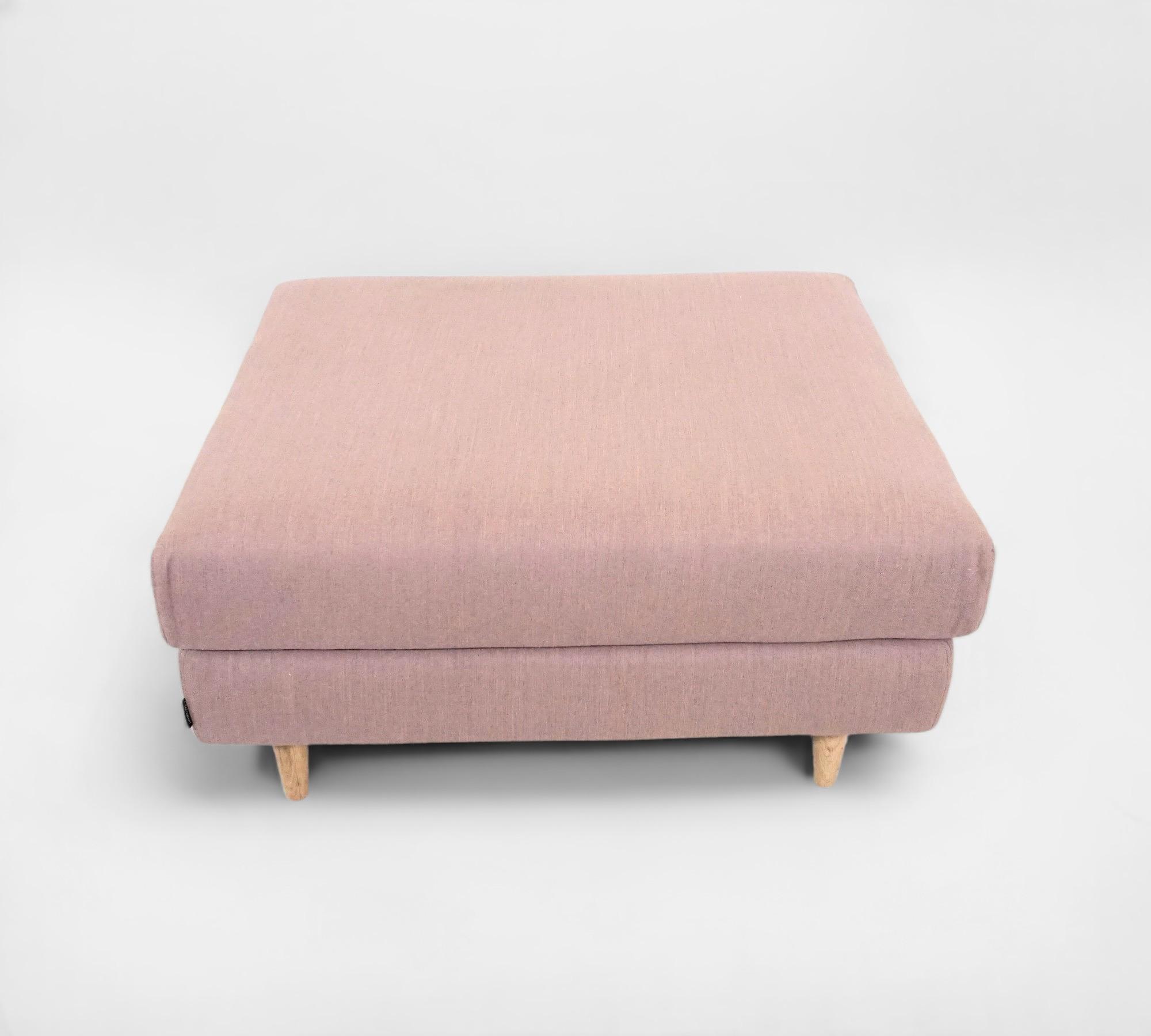 Tyme Hocker Textil Rosa 0