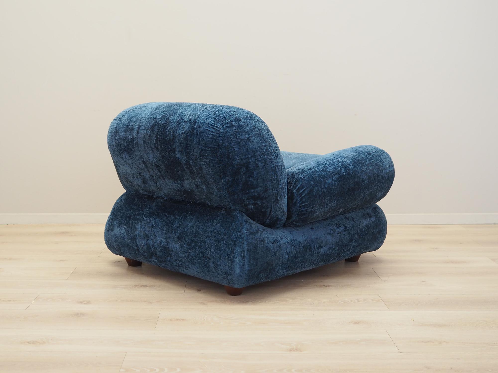 Sessel Blau 1970er Jahre 6