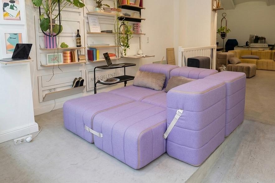 Curt 8 Modular Sofa-Set 2-Sitzer Dama 1