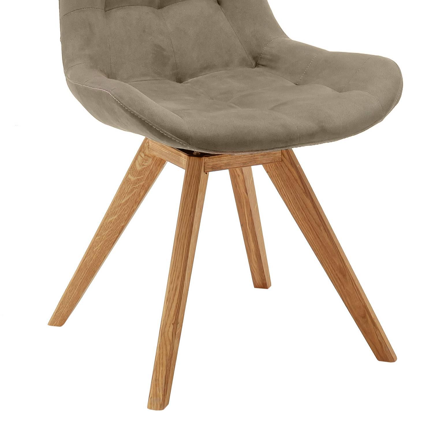 Polsterstuhl Paia Cappuccino Drehbar 2