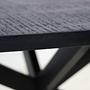 Melbourne Runder Esstisch Mangoholz Metall ø130cm 3