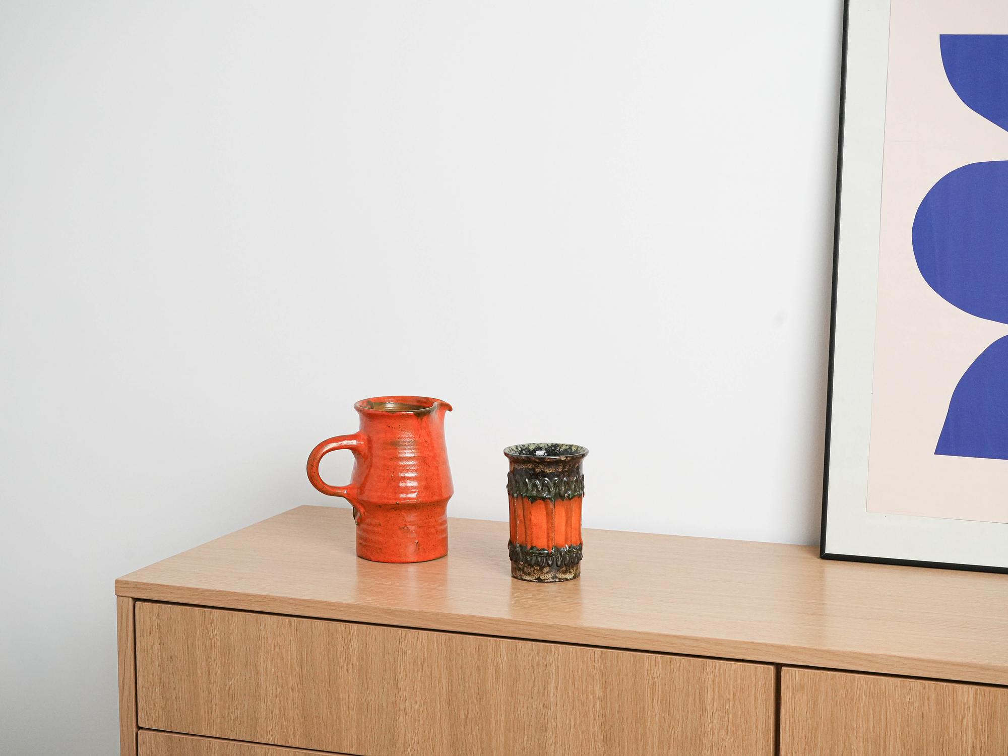 Ceramic pitcher 1960s 6